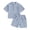 Blue, variant on Bagilaanoe 2pcs Toddler Baby Boy Shorts Set Short Sleeve T Shirt Tops + Shorts 6M 12M 18M 24M 3T 4T Kids Casual Summer Clothes
