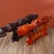 thumbnail image 2 of Ebony wood carved Wenchang brush ornament, rosewood large brush for wealth, Chinese style home study decoration crafts., 2 of 4