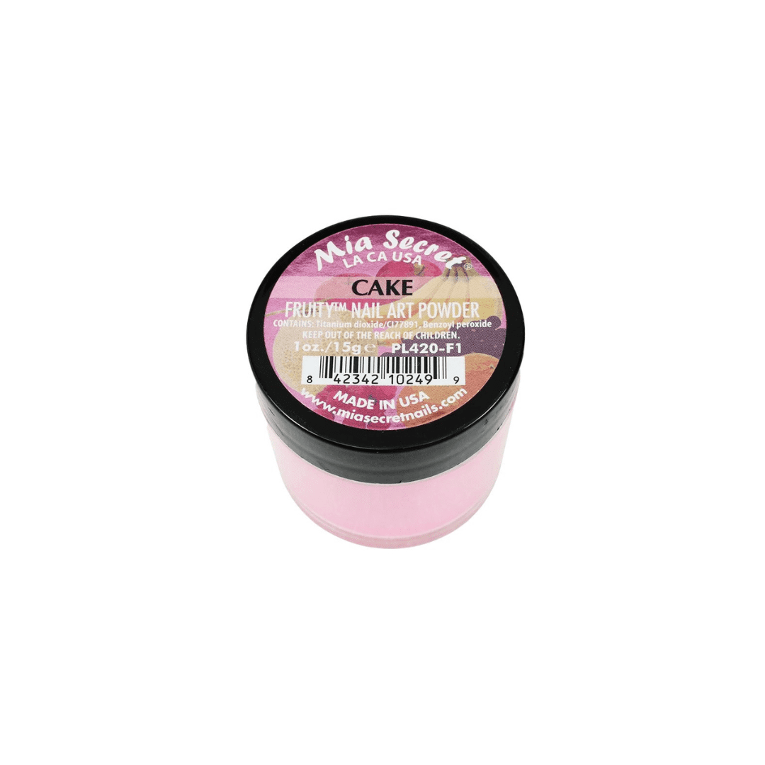 Mia Secret - Fruity Nail Art Powder - Cake & Fiesta Nail Art Powder- Party (1 oz. each) Combo