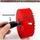 thumbnail image 4 of 180 mm hole saw, HSS M42 bimetal HSS, hole cutter with hex shank and drill bit, 4 of 5