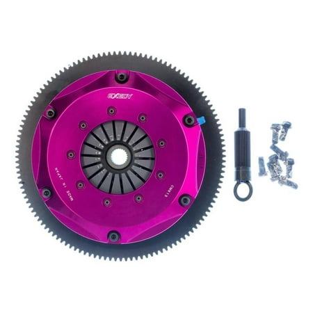 Exedy 2006-2006 Saab 9-2X Aero H4 Hyper Twin Cerametallic Clutch Sprung Center Disc Push Type Cover