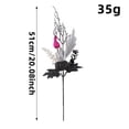 thumbnail image 3 of 20 Inch Spooky Halloween Decorations Skeleton Floral Pick Halloween Decorations Indoor Halloween Table Decor for Halloween Party 1 Pack, 3 of 7