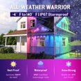 thumbnail image 2 of Cadena de luces inteligentes ISOPHO RGB, 46 m, resistentes al agua, IP67, 2 of 7