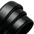 thumbnail image 3 of Timarkment Mens Belt Black Leather Belt Classic Design Casual Work Belts for Men, 3 of 8
