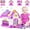 PURPLE, variant on Marstone Toys for 1+ Year Old Girl Gifts, 8-in-1 Montessori Toddler Toys House with Learning and Playing, Christmas and Birthday Gifts for Kids Aged 1-2