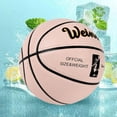 thumbnail image 3 of Advancent PVC de alto rebote NO.7 entrenamiento de baloncesto y juego de partido entrenamiento baloncesto antideslizante Deportes y aire libre Rosa, 3 of 6