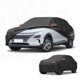 thumbnail image 1 of Funda para auto impermeable para todo clima, protección exterior completa contra el sol y la lluvia, con tiras reflectantes, negra para Hyundai Nexo, 1 of 5