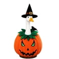 thumbnail image 2 of AZXY Halloween Pumpkin Porch Goose Outfit for Outdoor Lawn Decor, Fall Themed Goose Costume for 23 Inch Goose Statue, Holiday Sculpture Accessory for Patio Yard Lawn Front Porch Outdoor Decoration, 2 of 8