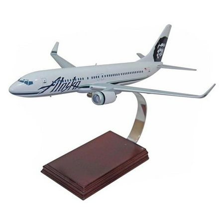 Daron Worldwide Boeing B737-800 Alaska with Winglets Model Airplane