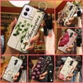 thumbnail image 2 of LYM-Phone Case For MOTO G Power 5G 2024, Durable Shockproof Lanyard Waterproof Protective Anti-dust Ring Phone Holder Flower Dirt-resistant Wrist Strap Back Cover Wristband Silicone, 2 of 9