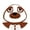 Coffe Sloth, variant on Frog Onesie Adults Unisex Animal Pajama Polyester One-Piece Sleepwear for Women and Men Small