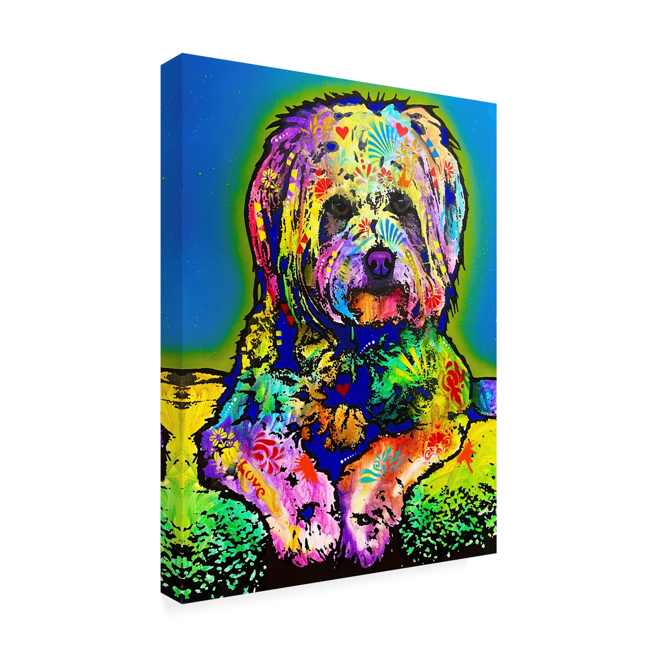 Canvas Wall Art - Dean Russo 'Patiently Wating For Cuddles' Wall Art for Living Room, Bedroom, or Office Décor by Trademark Fine Art - 18 x 24 Inches