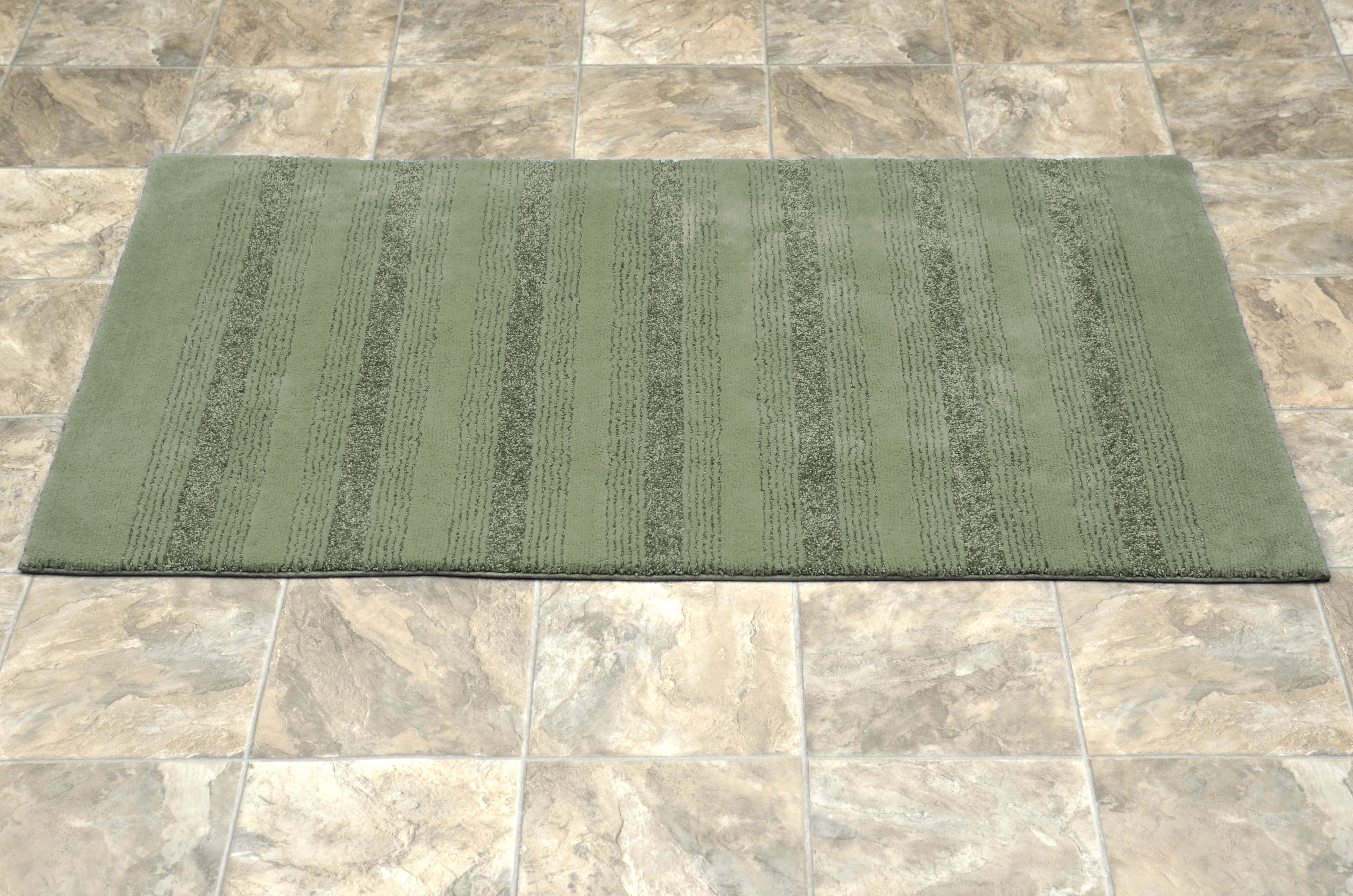 Garland Rug Essence Washable Nylon Deep Fern Bath Rug, 30" x 50"