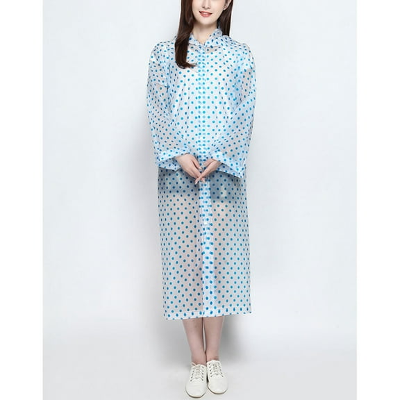 KONTONTY Clear Raincoat for Women and Men, EVA Material, Ideal for Outdoor Activities, 1 Set