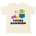thumbnail image 3 of Inktastic Future Bookworm Boys or Girls Toddler T-Shirt, 3 of 5