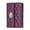 Darkpurple, variant on Feishell Phone Card Holder for Back of Phone,Luxury PU Leather Phone Wallet Stick On Self Adhesive,Metal Snap Credit Card Holder for Phone Case Compatible with Most Smartphones,Black