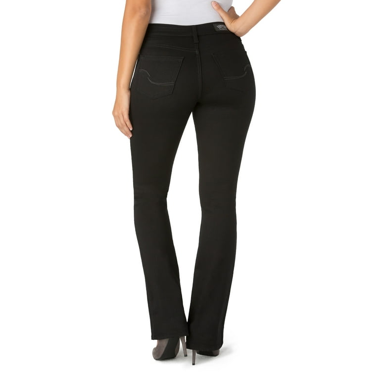 Women s Totally Slimming At Waist Bootcut Jeans Walmart