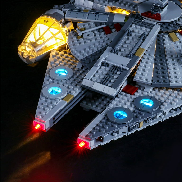  GEAMENT LED Light Kit for Version 2019 The Rise of Skywalker  Millennium Falcon Compatible with Lego 75257 Starship Model (Model Set Not  Included) : CDs & Vinyl