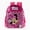 Hot Pink, variant on Minnie Mouse Girl Cute Backpack Water Resistant Toddler Backpack School Kids Pink Elementary Bookbag