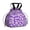 Daisy Pioneer Flower, variant on Daisy Pioneer Flower Purple Pattern Drawstring Insulated Lunch Bag for Women, Stain-Resistant Large Lunch Tote with Multi-Pockets for Work Office