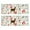 Multicolor Christmas Deer, variant on Kitchen Rugs Sets Of 2,Pink Christmas Santa Pattern Anti Fatigue Kitchen Mat Rugs Non Slip Washable,Decorative Kitchen Floor Mats for Kitchen,Sink,Laundry,17"X47"