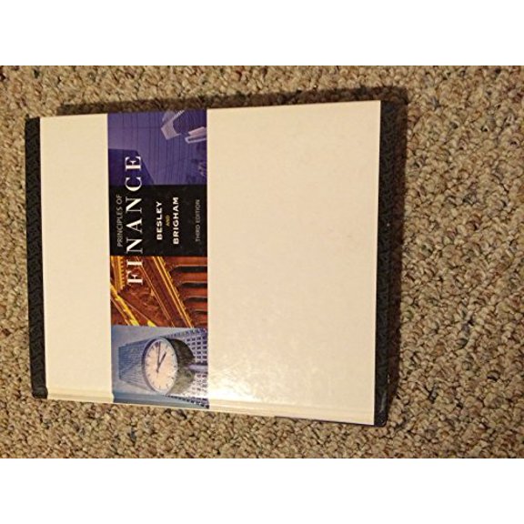 Pre-Owned Principles of Finance, 9780324232622, 0324232624, Hardcover, 3 edition