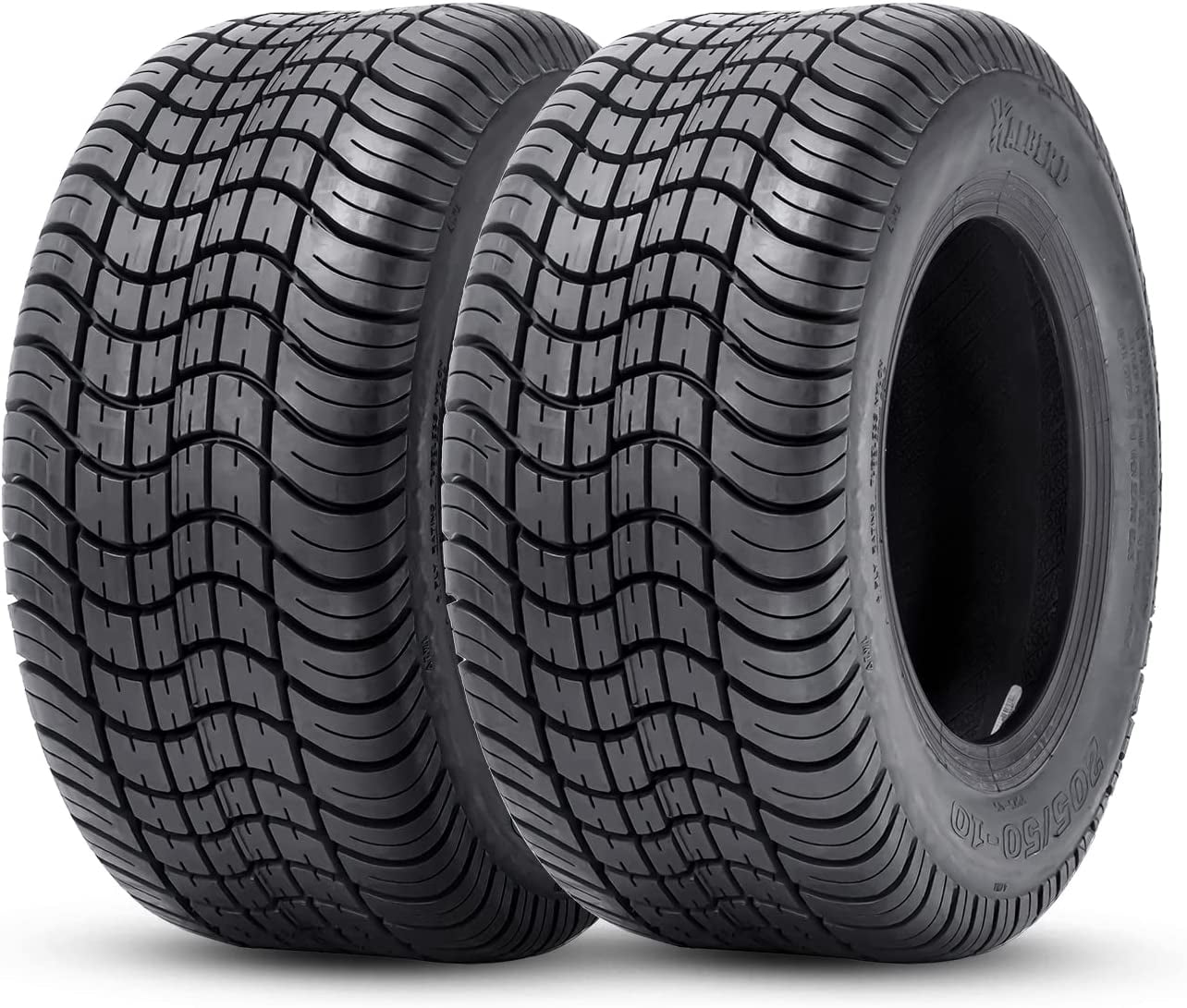205/5010 Golf Cart Tires, 205x5010 High Land Ratio Pattern 4PLY Tires