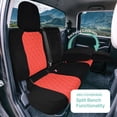 thumbnail image 5 of For 2022-2026 Nissan Frontier FH Group Custom Fit Neoprene Car Seat Covers Wateropoof - Red Rear Seat, 5 of 6