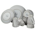 thumbnail image 4 of Elama Ocean Breeze 16-Piece Dinnerware Set, Cream, 4 of 5