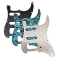 thumbnail image 4 of D'Andrea Pro Stratocaster Pickguard S/S/H 11 HOLE 4 Ply Made in the USA Black Sparkle, 4 of 10