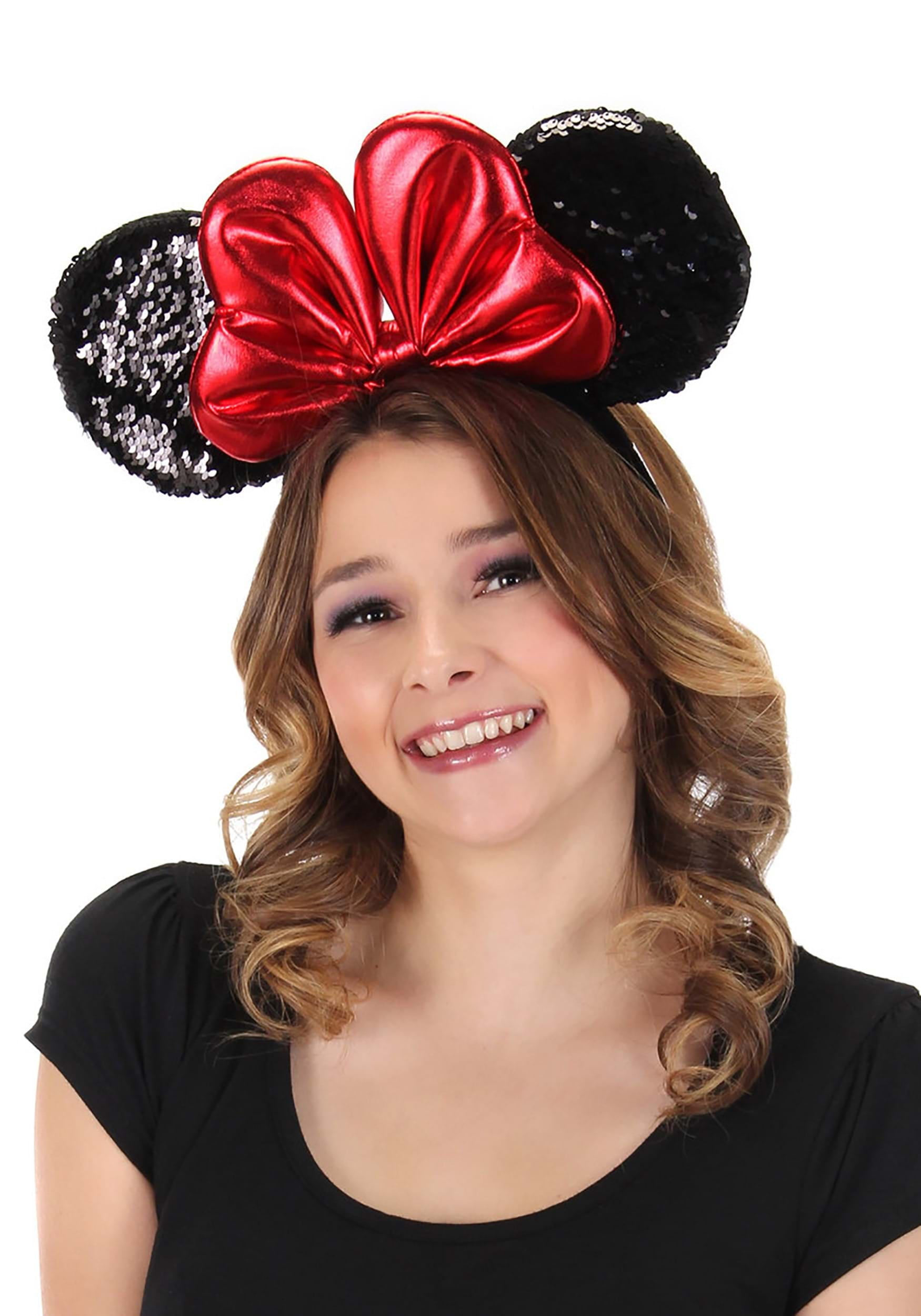 Details about   Disney Park Minnie A Whole Mickey Mouse Gifts Costume Party Birthday Headband 