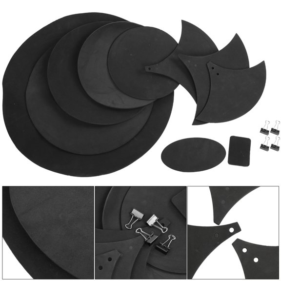Alfombrilla Para Batería, Almohadilla De Batería Flexible 14 Piezas Para Practicar