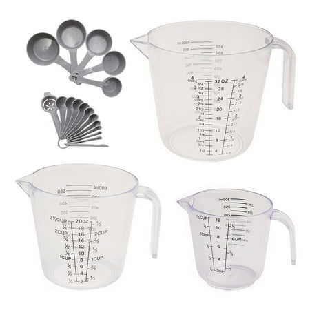 

20pcs Measuring Cup and Spoons Set Household Baking Scale Measuring Cup