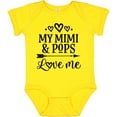 thumbnail image 3 of Inktastic Mimi and Pops Love Me Girls Baby Bodysuit, 3 of 5