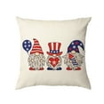 thumbnail image 2 of 4th of July PALIFEUR Pillow Covers, Patriots Pillow Cover 18 x 18 Inch, Indeoendence Day Throw Pillow Covers for Sofa Bedroom Coffice, Gnome Decorative Pillow Case, 2 of 7