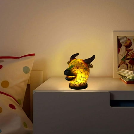 

AaSFJEG Boho Table Decor Border Animal Ornaments Desktop Resins Night Lights Animal Resin Handicrafts Desktop Knacks