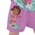 thumbnail image 4 of Dora The Explorer Pajamas Purple Size 3T-8, 4 of 6