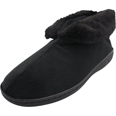 

NORTY Womens Memory Foam Slippers Adult Female Booties Loafers Shoes Black S