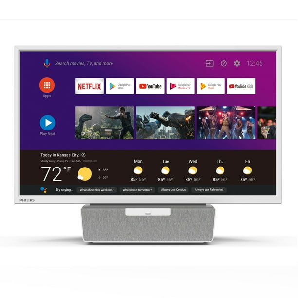 Philips 24" Class Android Smart TV with Google Assistant (24PFL6704/F7