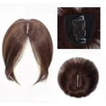 thumbnail image 3 of Real Topper Middle Side Part Human Hair Toppers for Women - Natural & Undetectable Hair Pieces, 3 of 5
