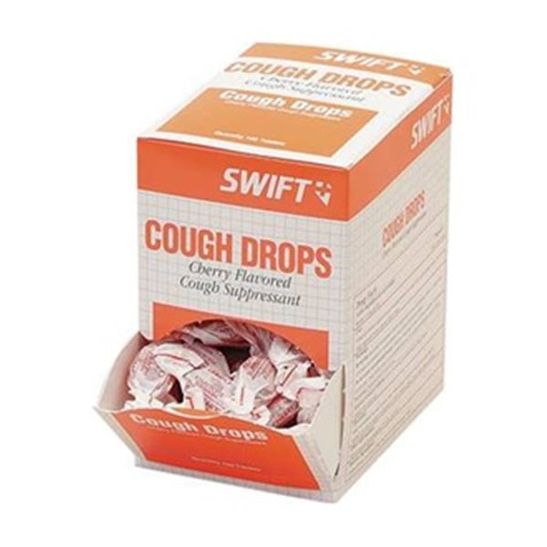 Cherry Cough Drops, Pk 100