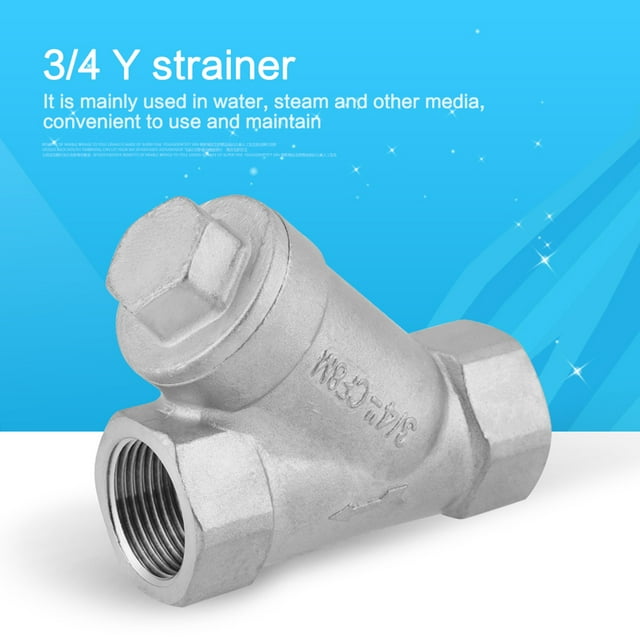 Y Strainer, Strong Stainless Steel Y Filter Strainer, For The Piping System Of Conveying Medium Water Oil Gas