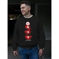 thumbnail image 2 of Emoji Kanji Art - The Iconic Brand Graphic Men's Sweatshirt, 2 of 4