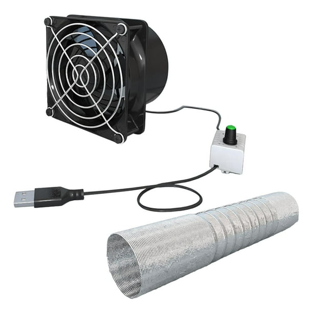 Wall Exhaust Fan USB Yacht Outdoor Sheds High Speed Ventilator