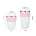 thumbnail image 5 of Joernso 350ml/480ml Water Cup Durable Large Capacity Multi Colors Travel Anti-scalding Coffee Mugs for Home, 5 of 8
