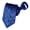 Paisley-BlueBlack, variant on MENDENG Red Zipper Ties for Men Adjustable 3.15" Classic Neckties for Business Wedding Groomsmen