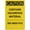 Warning Sign 3, variant on Caution Contains Hazardous Material See Msds Sign, 8"x12" Retro Metal Tin Sign, Funny Wall Decor for Shop Yard Man Cave Garage Outdoor