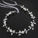 thumbnail image 1 of Labriciyon Tocado de Niña de Flores de Plata Tocado de Novia Sutil para Niñas Diadema de Niña de Flores con Perlas de Cristal para Boda Fiesta de Cumpleaños Fotografía Accesorios para el Cabello, 1 of 5
