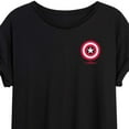 thumbnail image 3 of Marvel Captain America: Brave New World - Captain America Icon - Women's Oversized Tee, 3 of 5