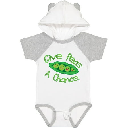 

Inktastic Give Peas a Chance. Gift Baby Boy or Baby Girl Bodysuit
